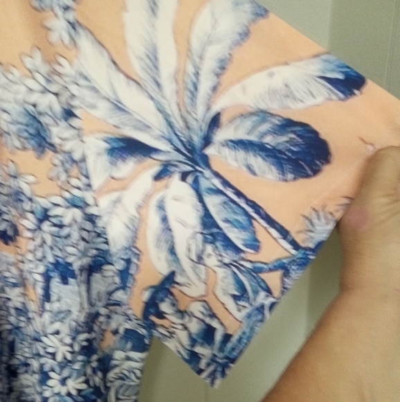 Men's Brand New Tropical Shirt with an Elephant Size 4XL Africa Hawaiian Luau - Picture 8 of 9